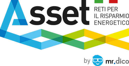 Logo Rete Asset by mr.dico - Reti per il risparmio energetico