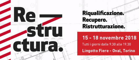 Restructura 2018, Torino, 15 – 18 novembre 2018