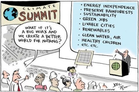 Il cambiamento climatico in una vignetta