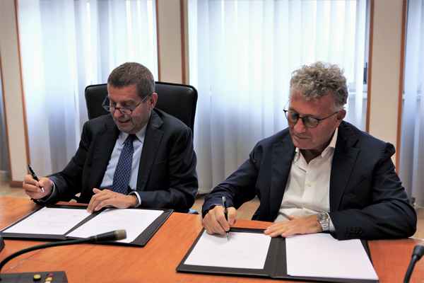 Firma accordo ENEA-CIRA (Roma 18 settembre 2018)