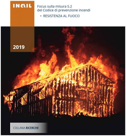 La resistenza al fuoco degli elementi strutturali, pubblicazione INAIL