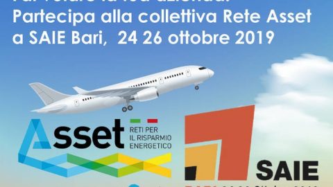 Collettiva Rete Asset a SAIE Bari 2019, 24 – 26  ottobre