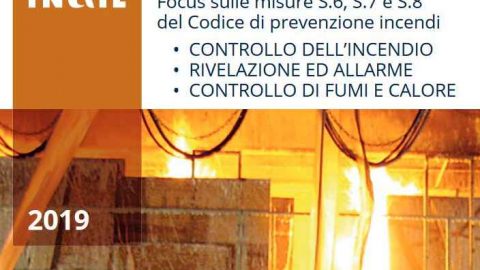 La protezione attiva antincendio, nuova pubblicazione INAIL