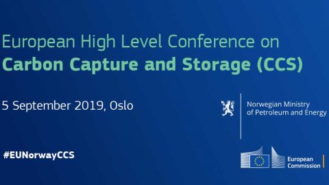 European High Level Conference on Carbon Capture and Storage (CCS), Oslo, 5 settembre 2019