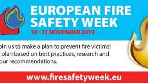 European Fire Safety Week, Bruxelles, 18 – 21 novembre 2019