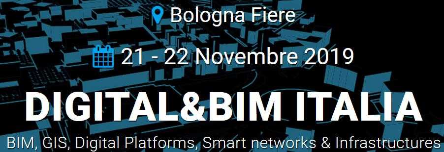 Digital&Bim Italia 2019 a Bologna
