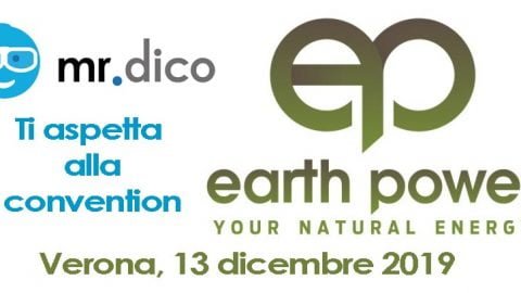 mr.dico alla convention Earth Power 2019, Verona, 13 dicembre 2019