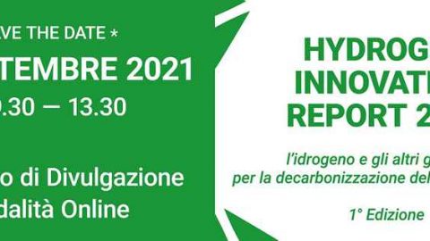 Hydrogen Innovation Report, Milano 29 settembre 2021