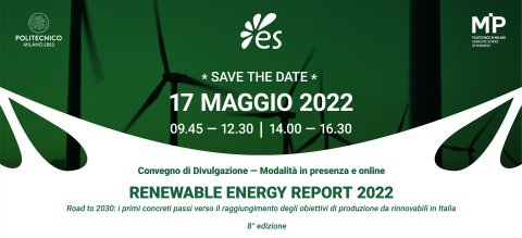 Renewable Energy Report, 17 maggio 2022