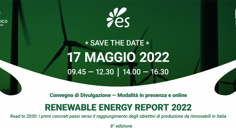 Renewable Energy Report, 17 maggio 2022