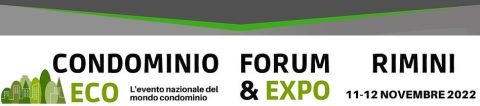 Condominio Eco, in presenza nei giorni 11 e 12 novembre 2022  a Rimini