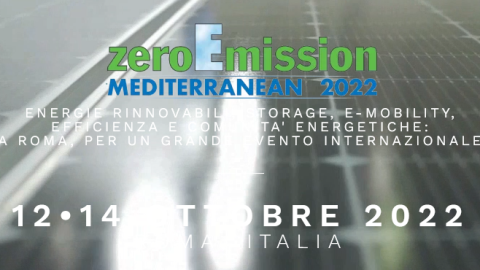 ZEROEMISSION MEDITERRANEAN, Roma 12-14 ottobre 2022