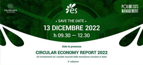 Circular Economy Report, Milano 13 dicembre 2022